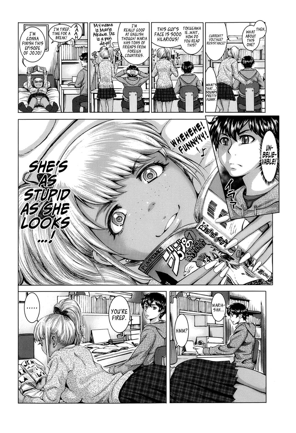 Hentai Manga Comic-Gkkmjk - Gyaru Katekyo Maji Kawaii-Read-4